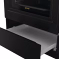 Ελεύθερη Κουζίνα Gorenje GECS6B70CLB με Κεραμικές Εστίες 71lt,Μαύρη