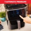 Air Fryer Tefal FW2018 Easy Fry Grill & Steam XL με Wi-Fi 6.5lt Μαύρο