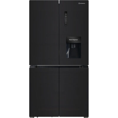Ψυγείο Ντουλάπα Morris 535lt Total NoFrost B74537ECM Μαύρο Γυαλί