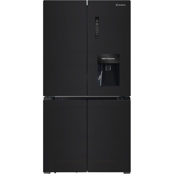 Ψυγείο Ντουλάπα Morris 535lt Total NoFrost B74537ECM Μαύρο Γυαλί