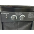 Ψησταριά Υγραερίου Σχάρας Kasanova KS18022 με 2 Εστίες 4.7kW και Πλαϊνό Μάτι