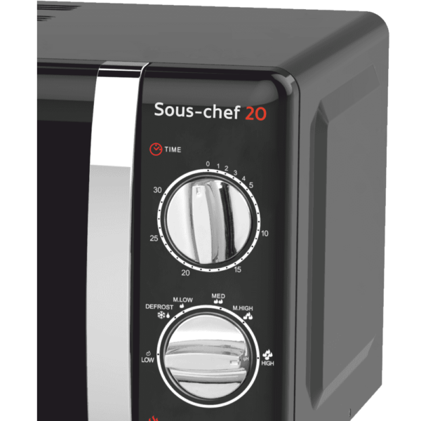 Φούρνος Μικροκυμάτων HAEGER MW-70B.007A SOUS-CHEF 20 Μαύρο