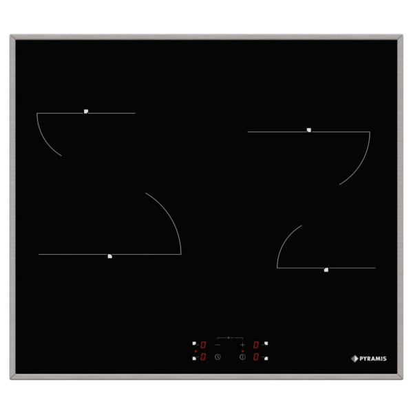Κεραμική Εστία Pyramis PHC61410IFB με Πλαίσιο Αυτόνομη με Λειτουργία Κλειδώματος