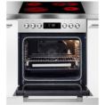 Σετ ηλεκτρικής κουζίνας Hanseatic HBCO7010PA1 + HC46066CB 70lt Xρώμα ανοξείδωτου χάλυβα