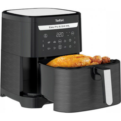 Air Fryer Tefal EY8018 Easy Fry & Grill XXL 6.5lt Μαύρο