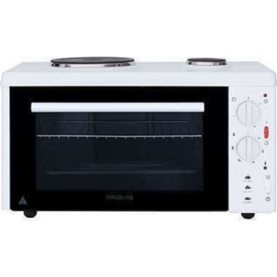 Ηλεκτρικό Φουρνάκι Davoline EC 350 Chef 28lt με 2 Εστίες