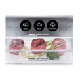 Ψυγειοκαταψύκτης LG GBP62PZNAC 384lt Total NoFrost Ασημί