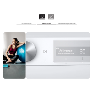 Πλυντήριο Ρούχων Samsung WW11DG6B25LEU4 11kg με Τεχνολογία Ατμού 1400 Στροφών Ecobubble