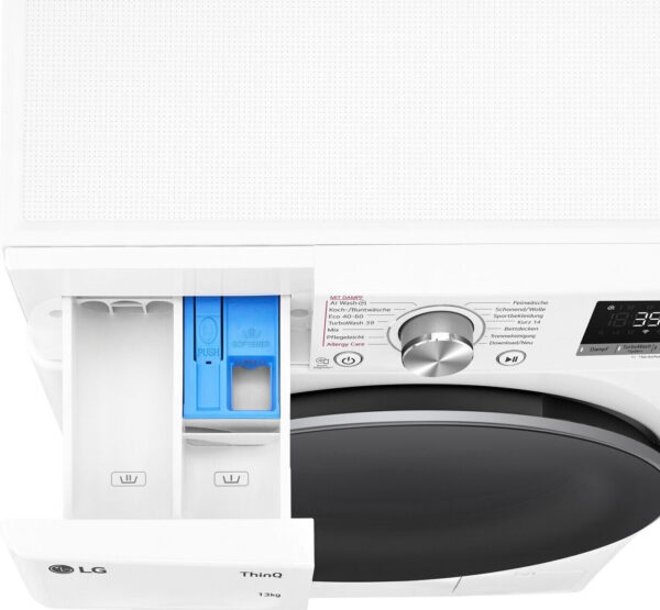 Πλυντήριο Ρούχων LG F4WR7031 13kg 1400στρ.λευκό Λειτουργία Ατμού