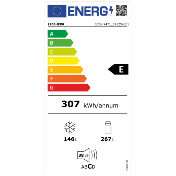 Ψυγειοκαταψύκτης Liebherr ECBN 9471-23 Monolith No Frost για Εντοιχιζόμενη και Ελεύθερη χρήση