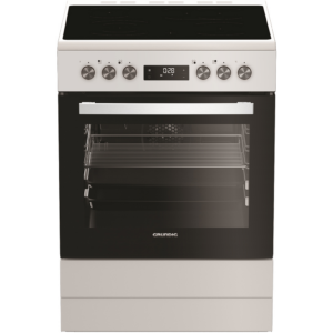 Κουζίνα Grundig GFBM23420WC με Κεραμικές Εστίες 72lt Inox