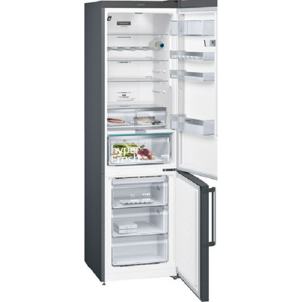 Ψυγειοκαταψύκτης Siemens KG39NHXEP 368lt Total NoFrost Μαύρος