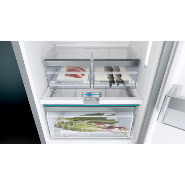 Ψυγειοκαταψύκτης Siemens KG39NHXEP 368lt Total NoFrost Μαύρος
