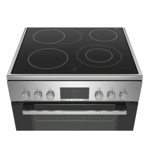 Bosch Ελεύθερη κουζίνα με ηλεκτρικές εστίες / HKR39C250/ 66lt / Inox