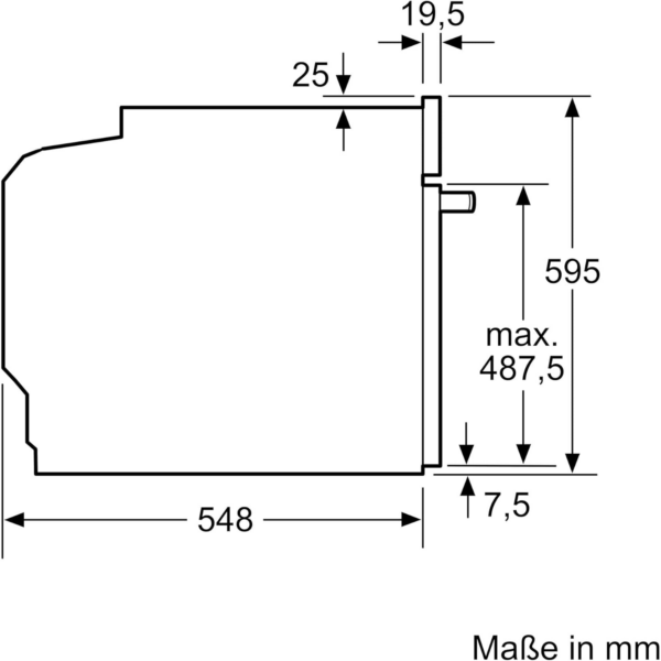 Σετ Εντοιχιζόμενος Φούρνος Siemens EQ522IA00 iQ500 & Επαγωγική εστία (HE517ABS1 + EI645CFB6E) Μαύρο