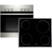 Σετ Εντοιχιζόμενος Φούρνος Izola ZL12508 66lt & Κεραμικές Εστίες Inox