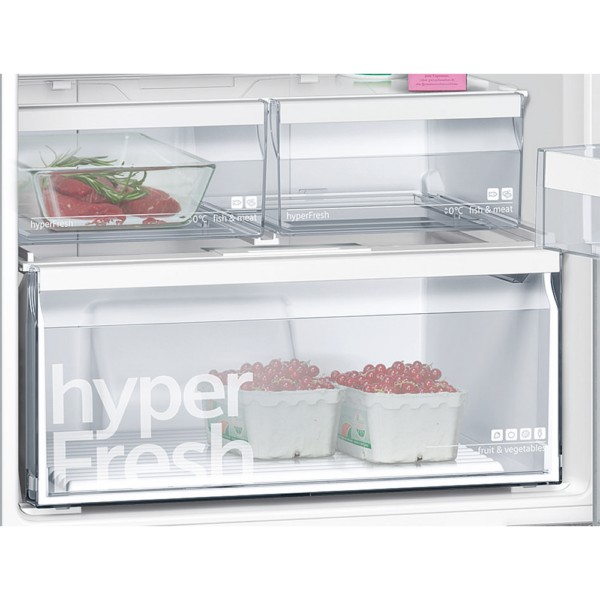 Ψυγειοκαταψύκτης Siemens KG39NHXEP 368lt Total NoFrost Μαύρος