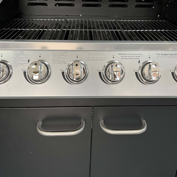 Ψησταριά Υγραερίου Σχάρας Casanova KS14050 μεταλλική σε μαύρο χρώμα