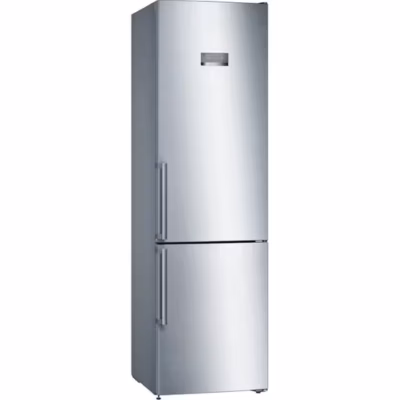 Ψυγειοκαταψύκτης BOSCH KGN397LEQ Full No Frost 368 Lt Metal Look
