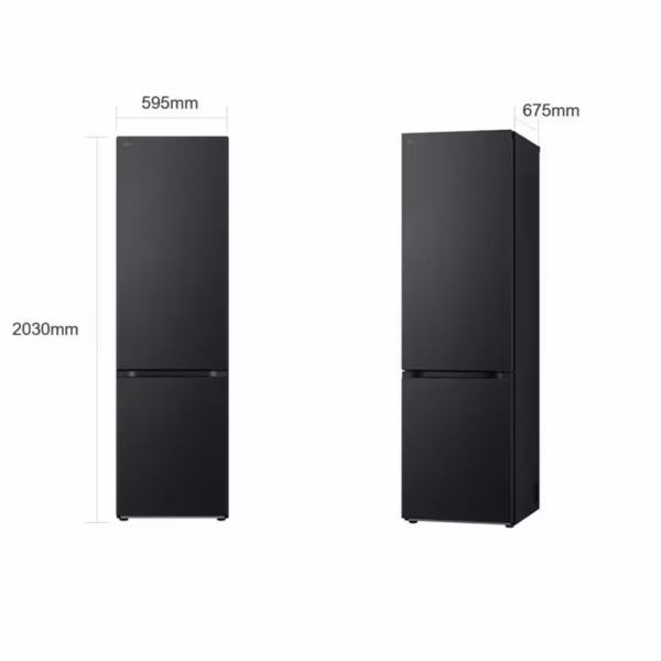 Ψυγειοκαταψύκτης LG GBV7280AEV Total No Frost 387 Lt Μαύρο