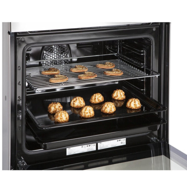 Κουζίνα Beko FSM67320GXS 72lt με Κεραμικές Εστίες, Inox