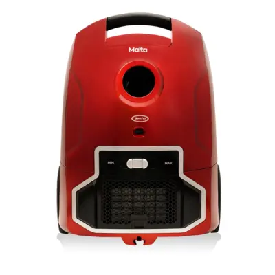 Ηλεκτρική Σκούπα 800W Juro-Pro Malta με Σακούλα 3lt Κόκκινη