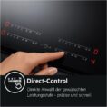 Κεραμική Εστία AEG HRB64470FB Αυτόνομη γυάλινη μαύρη/ Κλείδωμα ασφαλείας για παιδιά