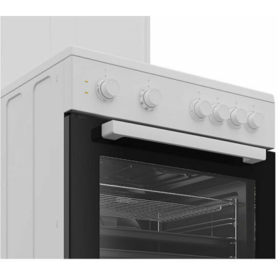 Κουζίνα Beko FSM 66001 GWS 72lt με Εμαγιέ Εστίες / Λευκή