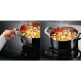 Επαγωγική εστία AEG IKE86683XB Σειρά 8000 με TotalFlex, Πλαίσιο από ανοξείδωτο ατσάλι.