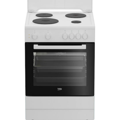 Κουζίνα Beko FSM 66001 GWS 72lt με Εμαγιέ Εστίες / Λευκή