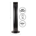 First Austria FA-5560-2 Tower fan with ion function 109 cm 60 W