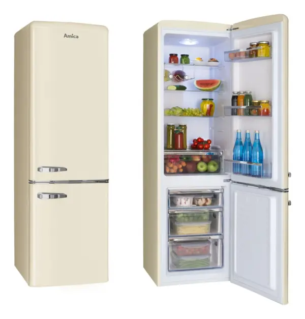 Amica KGCR 387 102 B fridge-freezer combination