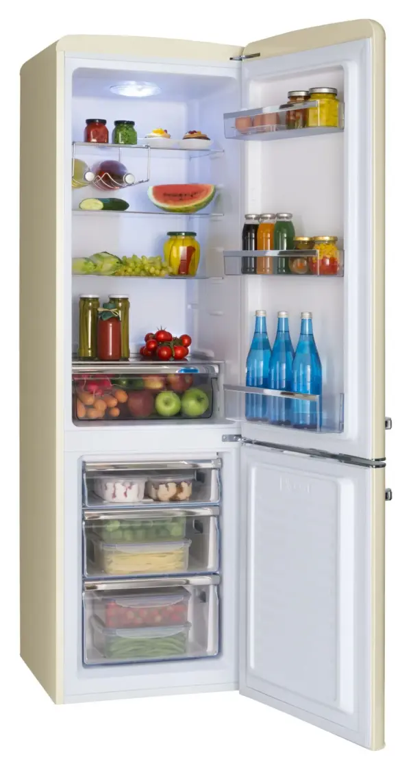Amica KGCR 387 102 B fridge-freezer combination