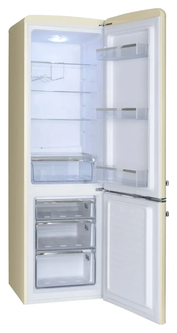Amica KGCR 387 102 B fridge-freezer combination