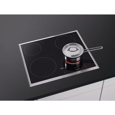 Κεραμική Εστία AEG HK624000XB με Πλαίσιο, Αυτόνομη & Λειτουργία Κλειδώματος