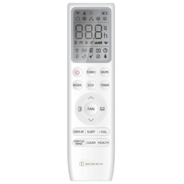 Κλιματιστικό Morris WFIN-26164 Loft II Inverter 9000 BTU με Ιονιστή και WiFi
