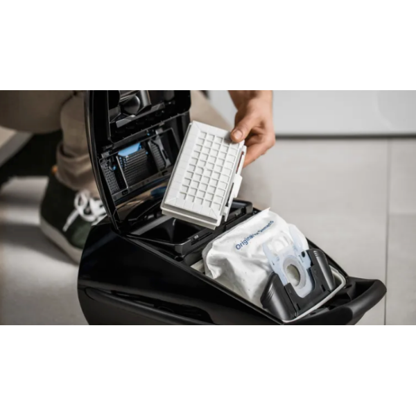 Ηλεκτρική Σκούπα 650W Siemens VSC7SIL1 με Σακούλα 5lt Λευκή