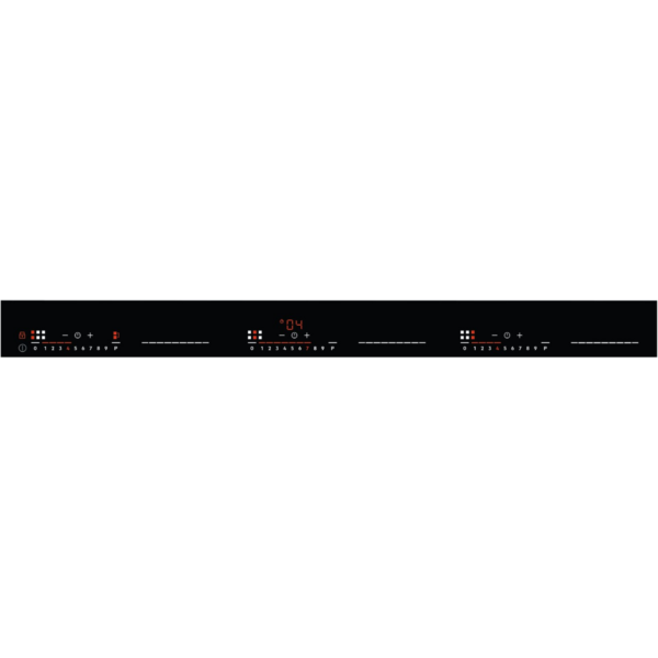 Επαγωγική εστία AEG IKE86683XB Σειρά 8000 με TotalFlex, Πλαίσιο από ανοξείδωτο ατσάλι.