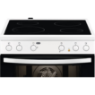 Κουζίνα Zanussi ZCV65030WA 72lt με Κεραμικές Εστίες Π60εκ. Λευκή