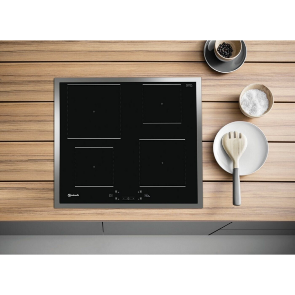 Επαγωγική Εστία Bauknecht BQ 2760S FT Εντοιχιζόμενη/ Επίπεδο πλαίσιο από ανοξείδωτο ατσάλι