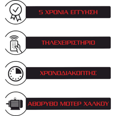 Ανεμιστήρας Morris MTF-16250 Πύργος 45W με Τηλεχειριστήριο