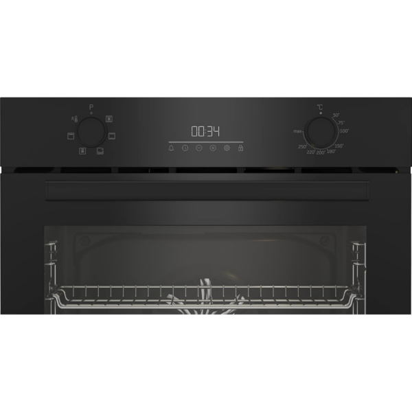 Εντοιχιζόμενος φούρνος Beko BBIE17300B b300 με 6 λειτουργίες, όγκος θαλάμου μαγειρέματος 72 λίτρων