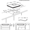 Κεραμική Εστία AEG HRB64470FB Αυτόνομη γυάλινη μαύρη/ Κλείδωμα ασφαλείας για παιδιά
