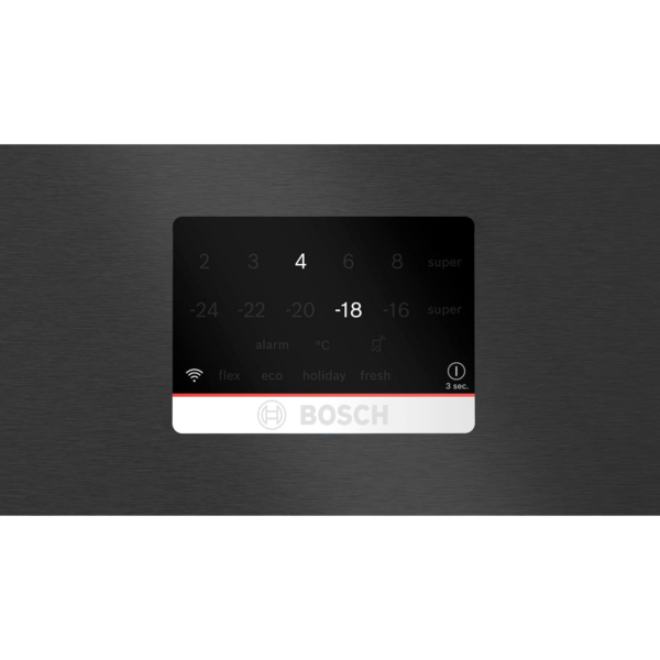 Ψυγειοκαταψύκτης Bosch KGP86AXB0N, NoFrost, Μαύρο Ατσάλι [Ενεργειακή Κλάση B]