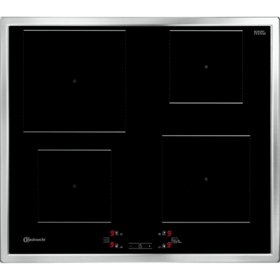 Επαγωγική Εστία Bauknecht BQ 2760S FT Εντοιχιζόμενη/ Επίπεδο πλαίσιο από ανοξείδωτο ατσάλι