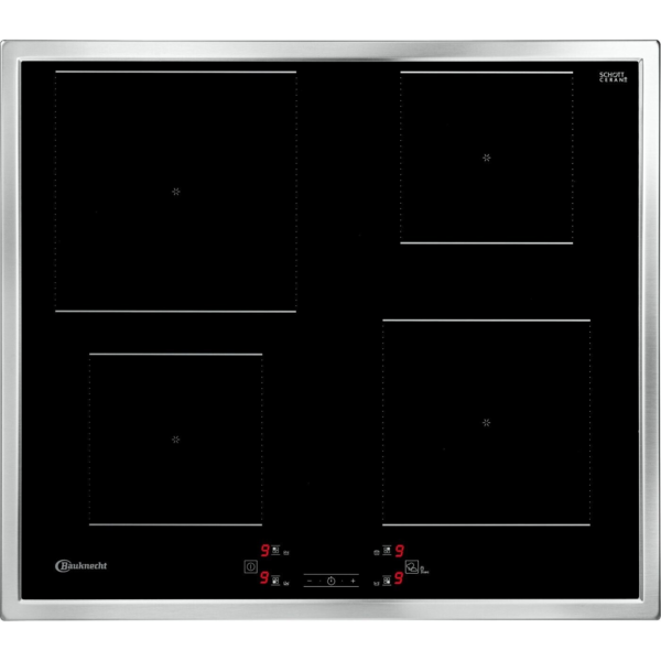 Επαγωγική Εστία Bauknecht BQ 2760S FT Εντοιχιζόμενη/ Επίπεδο πλαίσιο από ανοξείδωτο ατσάλι