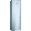 Ψυγειοκαταψύκτης Bosch KGV36VLEAS, 308lt, Metal Look