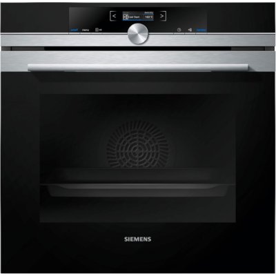 Εντοιχιζόμενος φούρνος Siemens HB674GBS1 iQ700, ανοξείδωτο ατσάλι, A+ & αυτόματο αυτοκαθαρισμό.