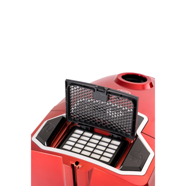 Ηλεκτρική Σκούπα 800W Juro-Pro Malta με Σακούλα 3lt Κόκκινη