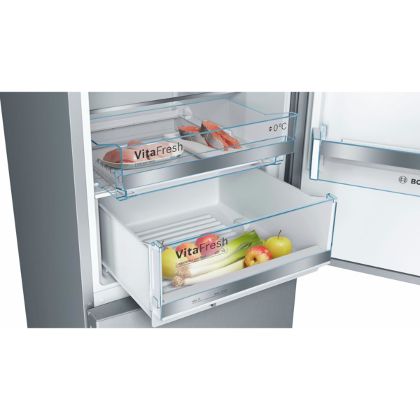 Ψυγειοκαταψύκτης Bosch KGE398IBP Low Frost 343L Inox